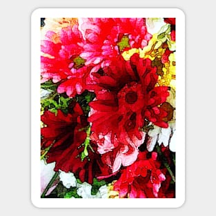 Gerberas Sticker